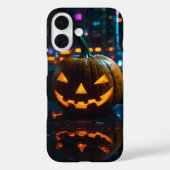 Coques Case-Mate iPhone Neon Citrouille (Verso)