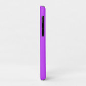 Coques Case-Mate iPhone néon clair solide fluorescent violet (Dos/Gauche)
