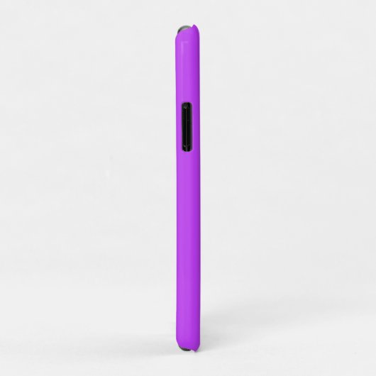 Coques Case-Mate iPhone néon clair solide fluorescent violet (Dos/Droite)