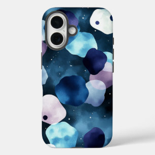 Coques iPhone 16 Neon Cosmic Cow Boîtier d'impression