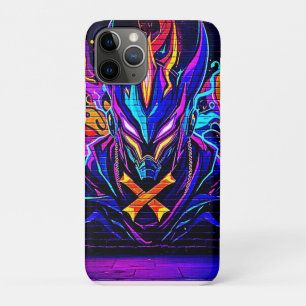 Case-Mate iPhone Case Neon Cyber Guardian Art