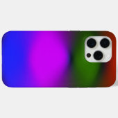 Coques Case-Mate iPhone Néon de Bleu, Violet, Vert & Orange (Verso (horizontal))