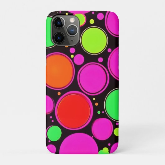 Coques Case-Mate iPhone Neon Dot (Dos)