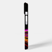 Coques Case-Mate iPhone néon électrique cool jaune fuschia violet abstrait (Verso / Gauche)