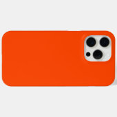 Coques Case-Mate iPhone Neon, Ensemble Vivid Orange Cornhole (Verso (horizontal))
