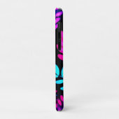 Coques Case-Mate iPhone Neon Feuille Motif Abstrait (Dos/Gauche)