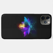 Coques Case-Mate iPhone Neon Firefly sur noir (Dos (Horizontal))