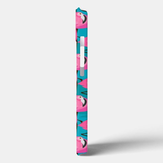 Coques Case-Mate iPhone Néon Flamingos (Verso / Gauche)