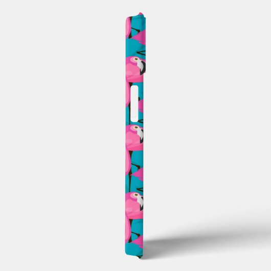 Coques Case-Mate iPhone Néon Flamingos (Verso / Droite)