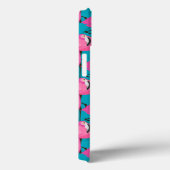 Coques Case-Mate iPhone Néon Flamingos (Verso / Droite)