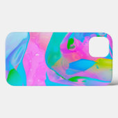 Coques Case-Mate iPhone Neon fluide Abstrait (Verso (horizontal))