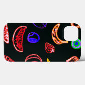 Coques Case-Mate iPhone Neon Fruits Motif Design d'art (Verso (horizontal))
