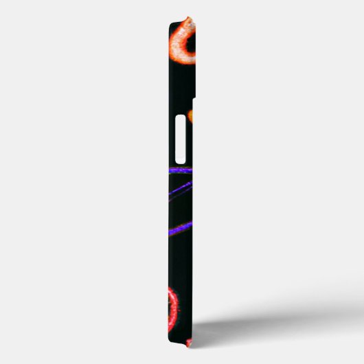 Coques Case-Mate iPhone Neon Fruits Motif Design d'art (Verso / Droite)