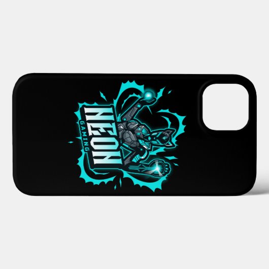 Coques Case-Mate iPhone Neon Gaming (Verso (horizontal))
