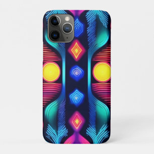 Case-Mate iPhone Case Neon Geometry Mandala Art