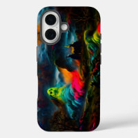 Neon Ghosts dans un paysage d'Imaginaire hanté