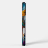 Coques Case-Mate iPhone Neon Ghosts dans un paysage d'Imaginaire hanté (Verso / Droite)