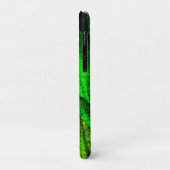 Coques Case-Mate iPhone Neon Green Art Feuille. Acheter maintenant (Dos/Gauche)