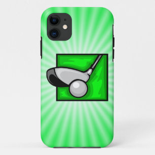 Coques Pour iPhone Neon Green Golf