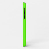 Coques Case-Mate iPhone Neon Green haute visibilité (Dos/Gauche)