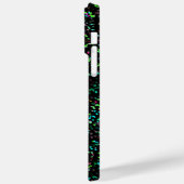 Coques Case-Mate iPhone Neon Green Monogrammes Parties scintillant Motifs  (Verso / Gauche)