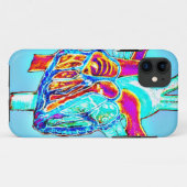 Coques Case-Mate iPhone Neon Hand (Dos (Horizontal))