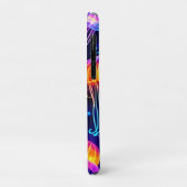 Coques Case-Mate iPhone Neon Jellyfish Dreams (Dos/Gauche)