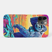 Coques Case-Mate iPhone Neon Jungle Gorilla Imaginaire urbain (Dos (Horizontal))