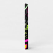 Coques Case-Mate iPhone Neon Kitty Feline Art (Dos/Gauche)