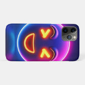 Coques Case-Mate iPhone Neon Laughing Emoji Joy (Dos (Horizontal))