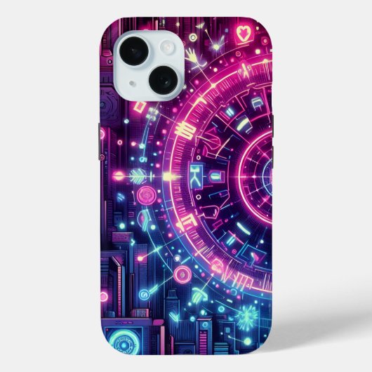 Coques Case-Mate iPhone Neon Metropolis (Verso)