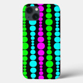 Coques Case-Mate iPhone Neon Modern Rectangles (Verso)