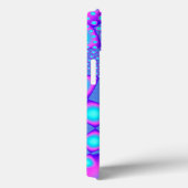 Coques Case-Mate iPhone Neon Molecules Psychedelic Fractal (Verso / Droite)