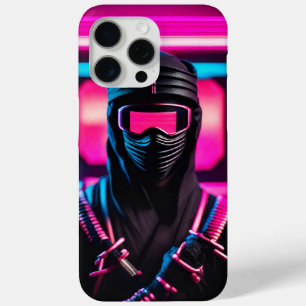 Coque iPhone 15 Pro Max néon ninja