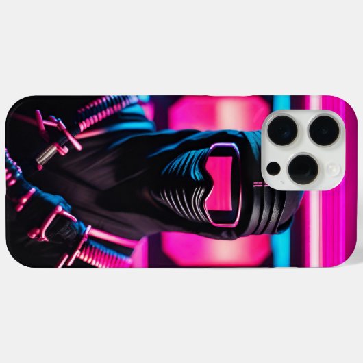 Coques Case-Mate iPhone néon ninja (Verso (horizontal))