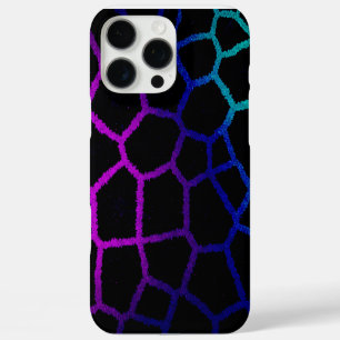 Coques iPhone 16 Pro Max Neon Noir Giraffe