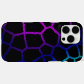 Coques Case-Mate iPhone Neon Noir Giraffe (Verso (horizontal))
