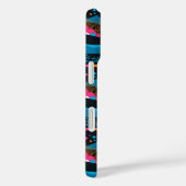 Coques Case-Mate iPhone Neon Ocean Abstrait (Verso / Droite)