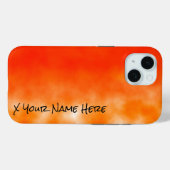 Coques Case-Mate iPhone Neon Orange Chimique Éclairage 2 (Verso (horizontal))