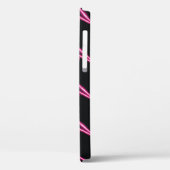Coques Case-Mate iPhone Neon Pink Lightning : Arrière - plan foncé. (Verso / Gauche)