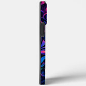 Coques Case-Mate iPhone Neon Psychedelic Decopunk Design No. 908 (Verso / Droite)