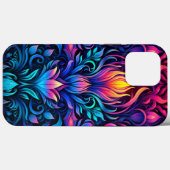 Coques Case-Mate iPhone Neon Psychedelic Decopunk Design No. 908 (Verso (horizontal))