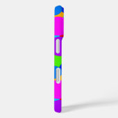 Coques Case-Mate iPhone Neon Rainbow Fun Bubles (Verso / Droite)