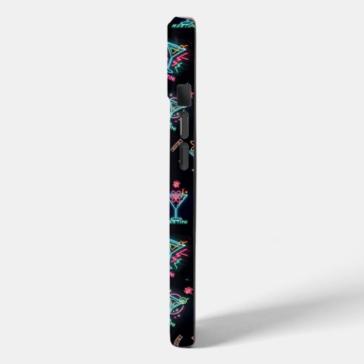 Coques Case-Mate iPhone Neon Sign Space Age Atomic Martini Cocktails Impri (Verso / Gauche)