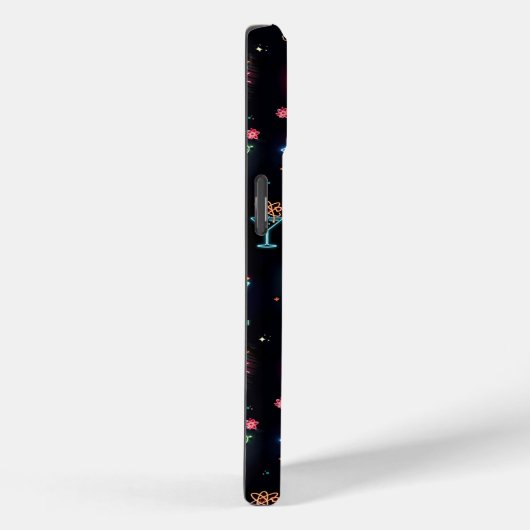 Coques Case-Mate iPhone Neon Sign Space Age Atomic Martini Cocktails Impri (Verso / Droite)