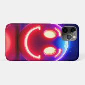 Coques Case-Mate iPhone Neon Smile : Joyeux Feu (Dos (Horizontal))