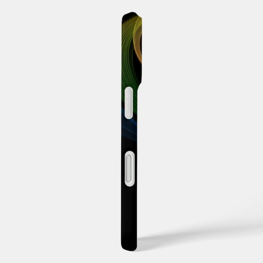 Coques Case-Mate iPhone Neon Smoke Swirl (Verso / Droite)
