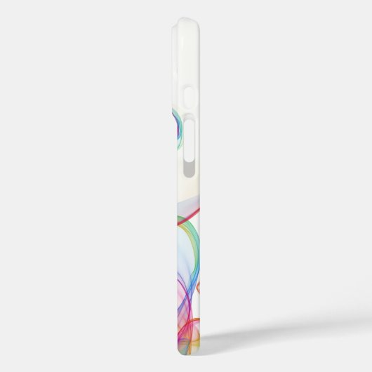 Coques Case-Mate iPhone Neon Smoke Swirl (Verso / Gauche)