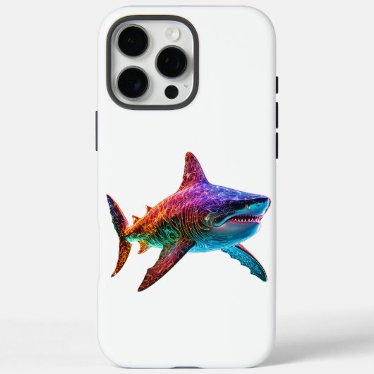 Coques Case-Mate iPhone Neon Spectrum Shark (Verso)