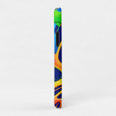 Coques Case-Mate iPhone Neon Splatter : L'art Abstrait (Dos/Droite)